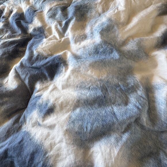 Pottery Barn Teen Swell Lofty Cotton Quilted Pillow Standard Sham Set Blue Multi - Picture 6 of 10